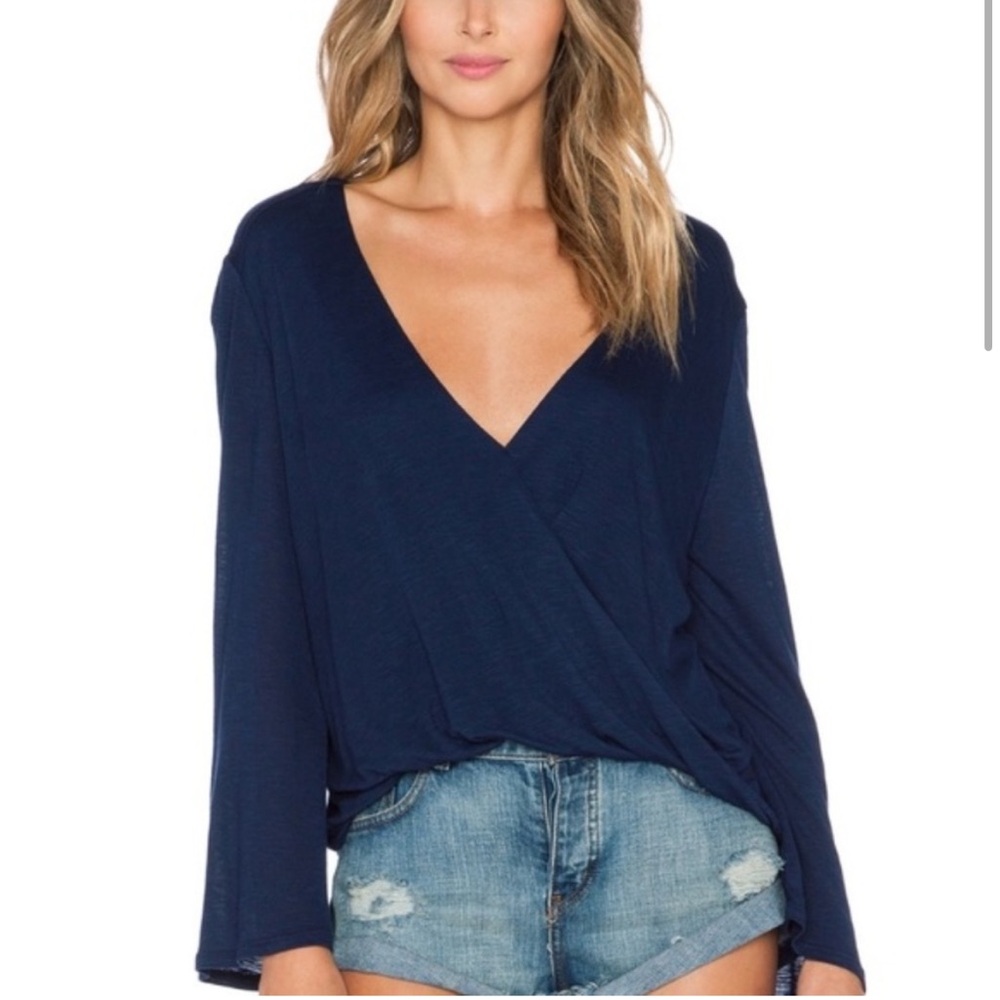 Blue Life Haley Blouse in Indian Ink